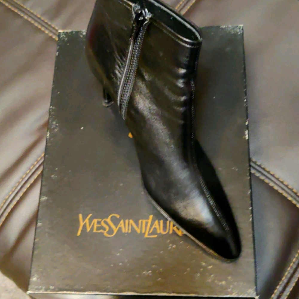 YSL baby calf boots